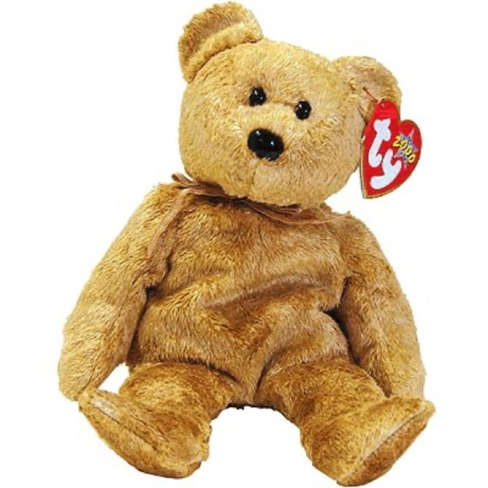 Ty CASHEW the Bear Beanie Baby